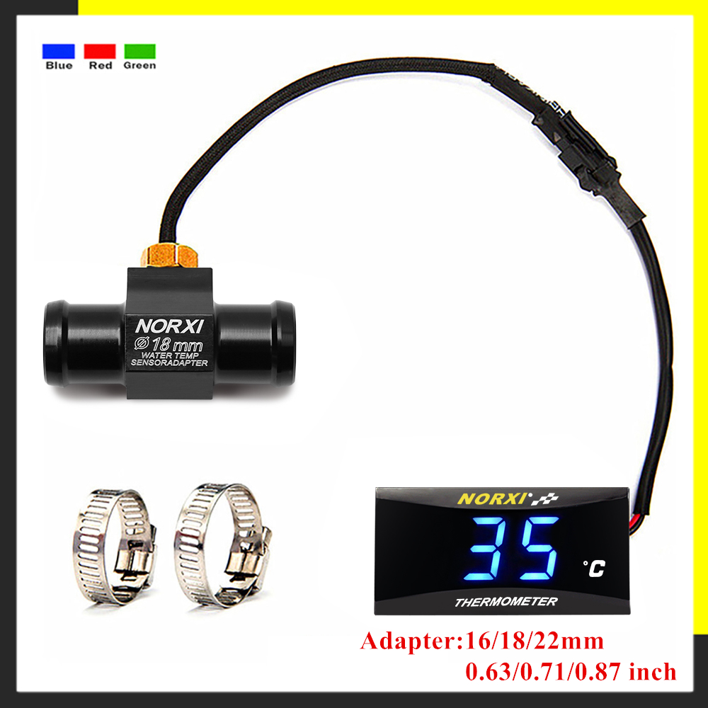 Gear Indicator Display - Motorcycle Water Temperature Mini Meter For