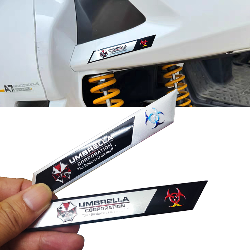 Umbrella 3D Metal Car Stickers - đánh giá và giá Motorcycle Gear Hub