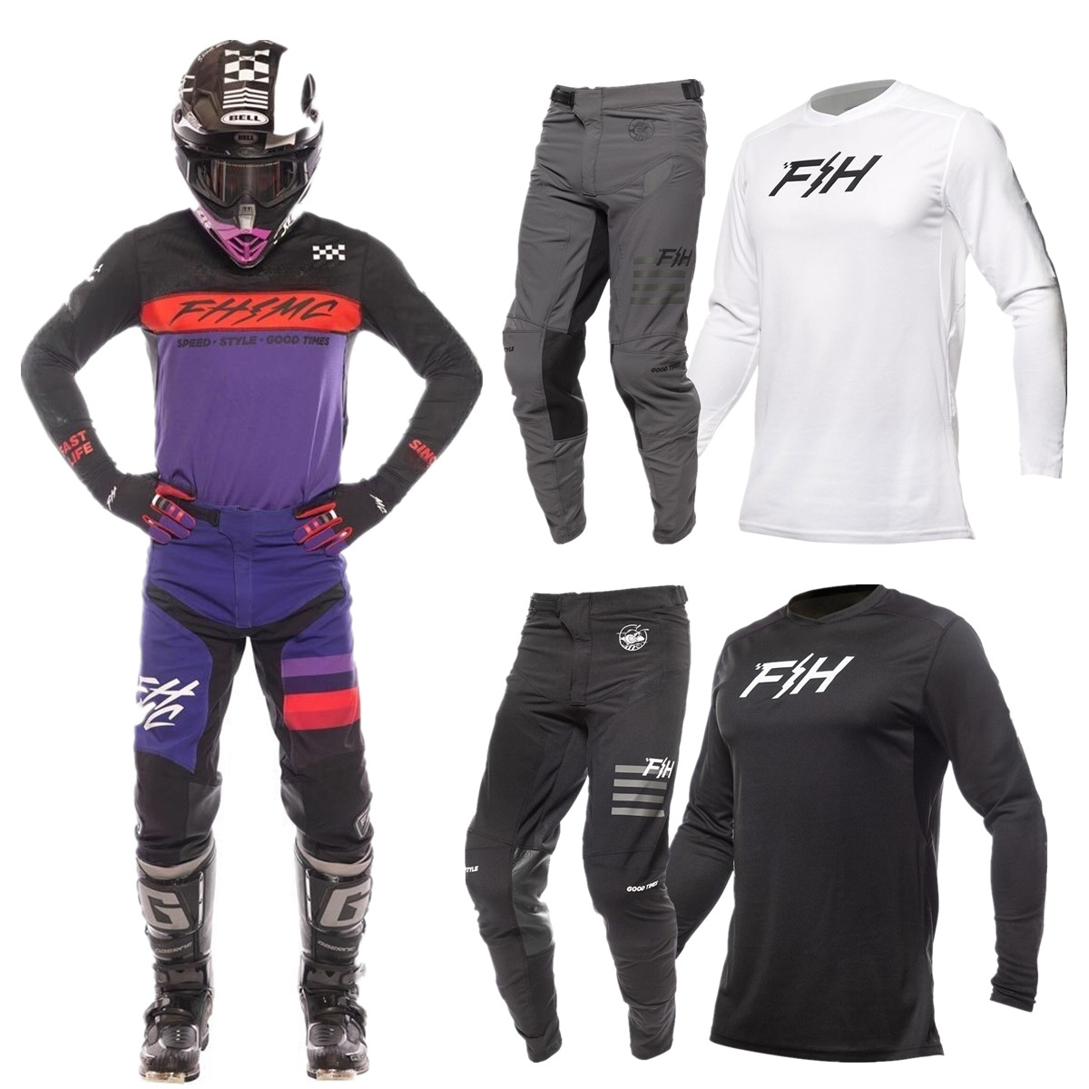 2026 FH Motocross Gear Set Top - đánh giá và giá Motorcycle Gear Bundle