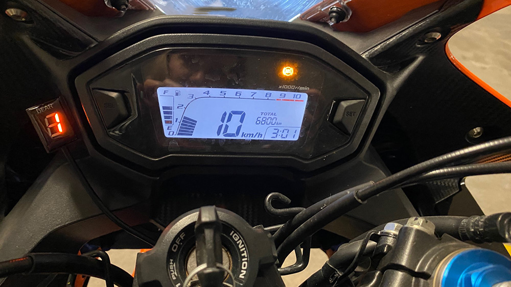For Honda CB1300 S/F 03-15 CBF - đánh giá và giá Gear Indicator Display