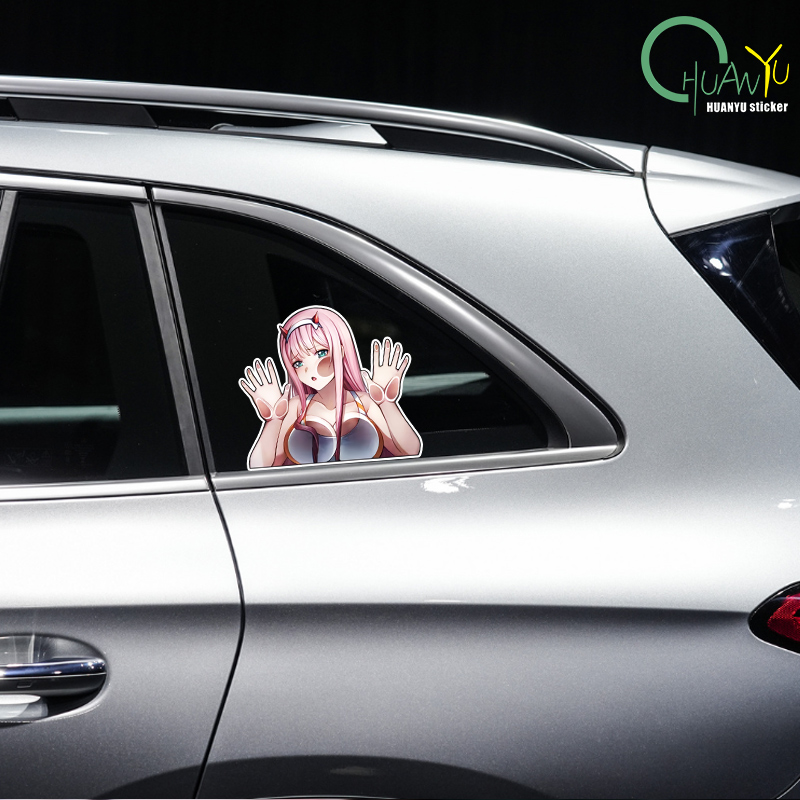 Zero Two Windows Car Stickers  - đánh giá và giá Motorcycle Gear Hub