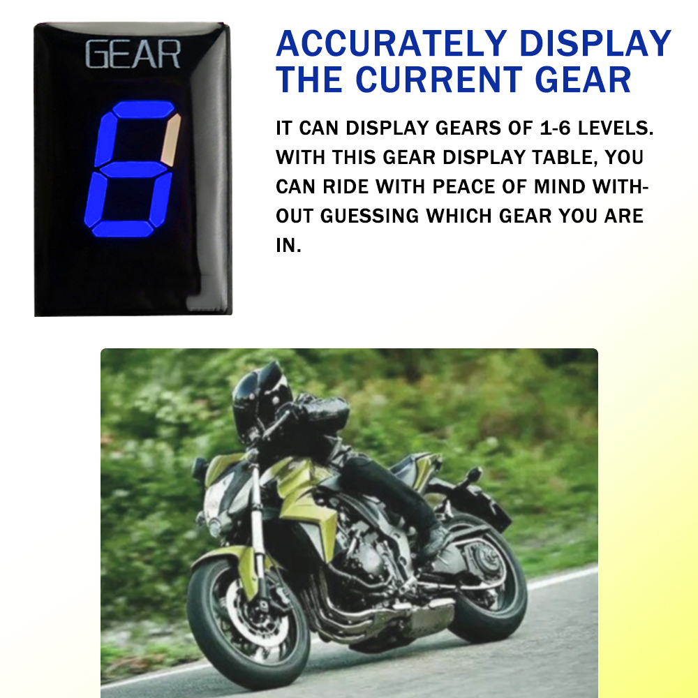 For Honda CBR 600 RR 600RR CB5 - đánh giá và giá Gear Indicator Display
