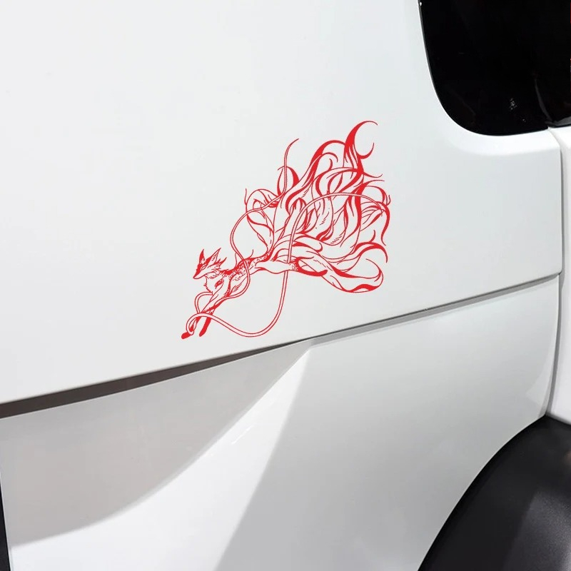 Nine Tailed Fox Car Sticker Sc - đánh giá và giá Motorcycle Gear Fox