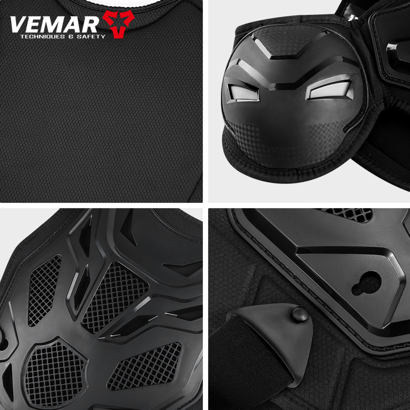 Kids Motorcycle Armor Vest 5Pc - đánh giá và giá Chest Protector Armor