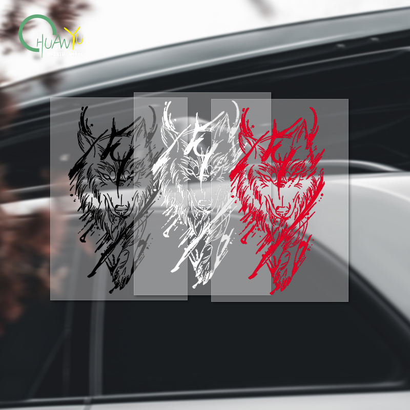 Dark magic wolf car decals car - đánh giá và giá Motorcycle Gear Hub