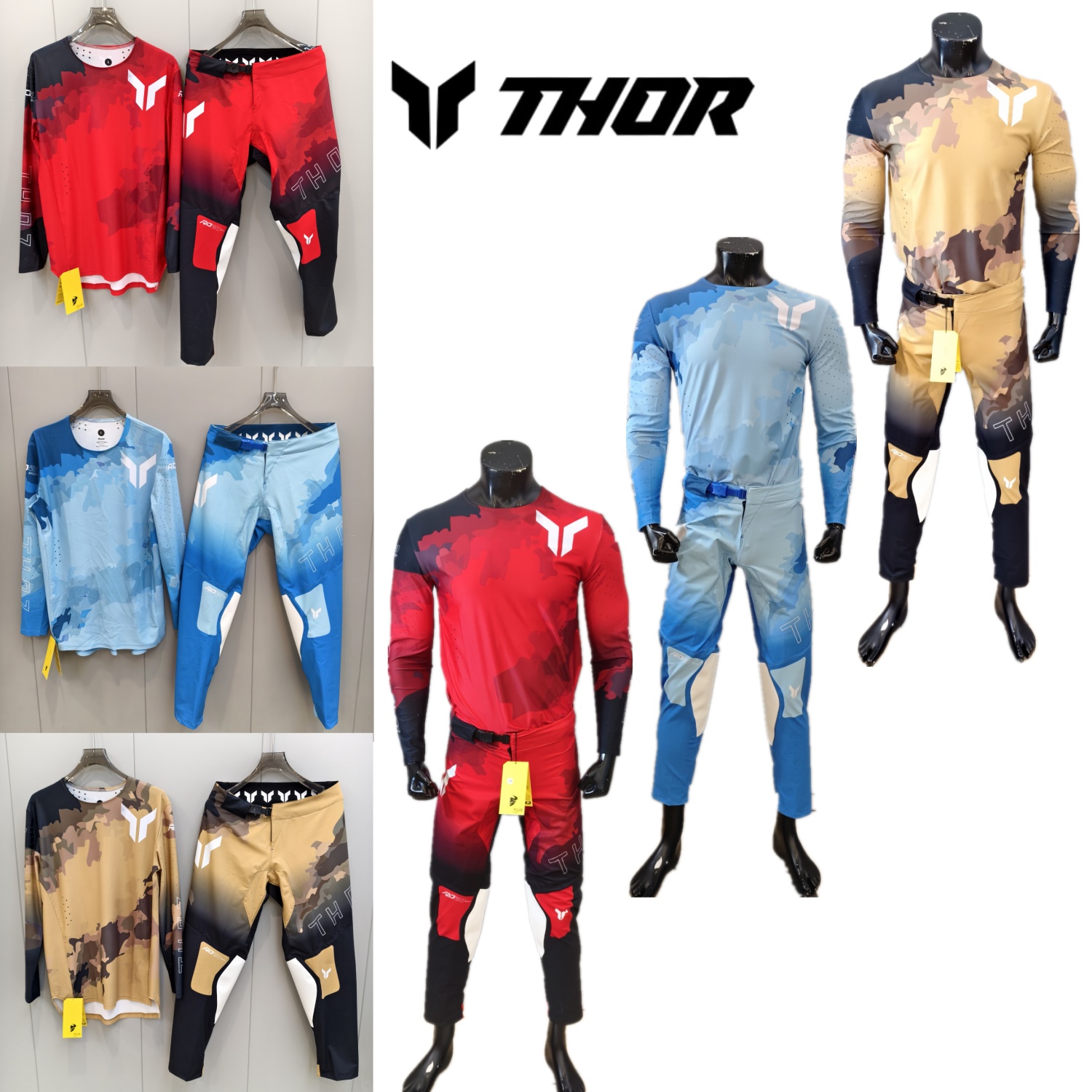 THOR Motocross Gear Set MX Off - đánh giá và giá Motorcycle Gear Bundle